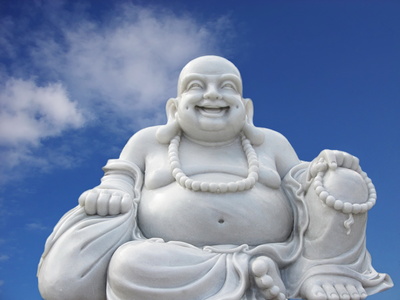 Lachender Buddha